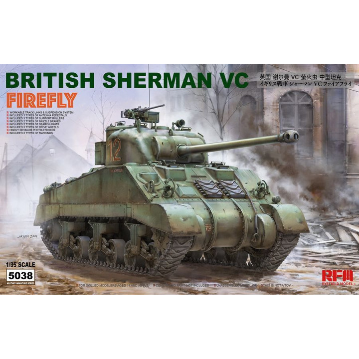 RFM 1/35 BRITISH SHERMAN VC FIREFLY      (5038)