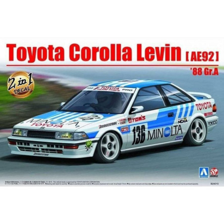 BEEMAX 1/24 TOYOTA LEVIN AE92 Gr.A 1988 (24010)