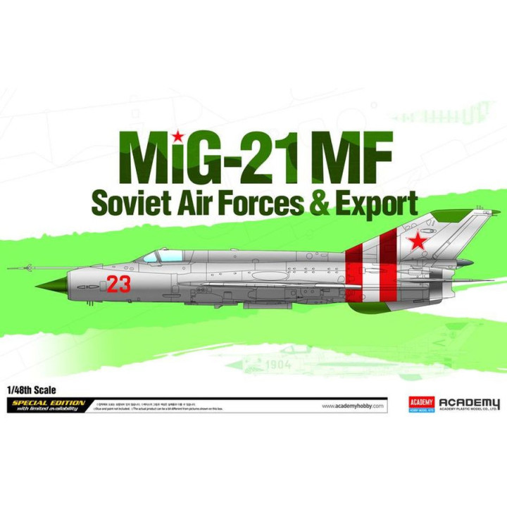 ACADEMY 1/48 MIG-21MF SOVĚTSKÉ LETECTVO (12311)