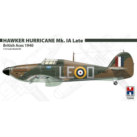 HOBBY 2000 1/72 HAWKER HURRICANE Mk. IA Late British Aces 1940 (72030)