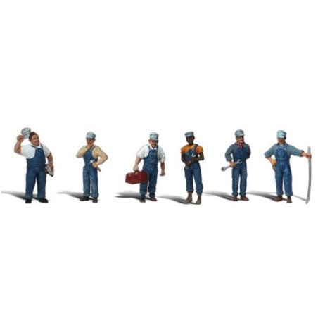 WOODLAND A1859 H0 FIGURKY - ŽELEZNIČNÍ MECHANIKA