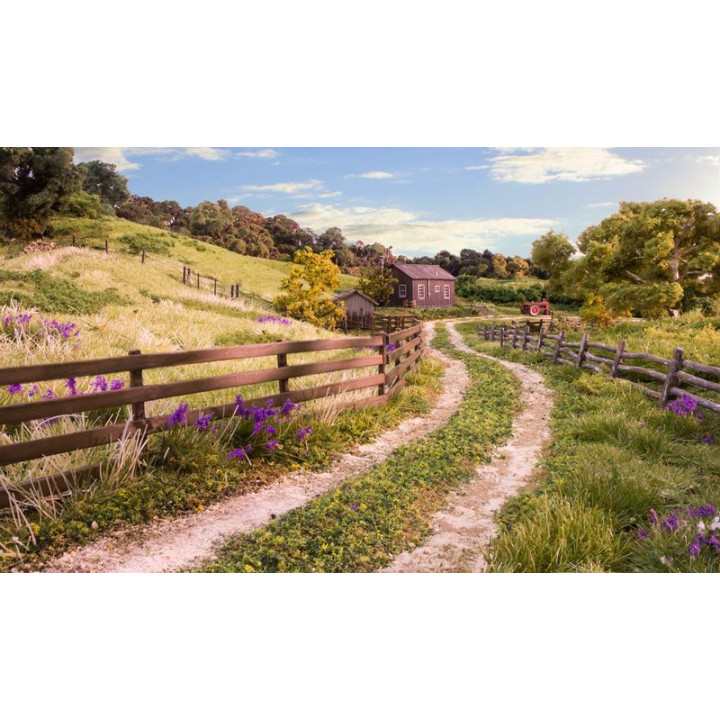 WOODLAND A2982 H0 - OGRODZENIE Rail      Fence