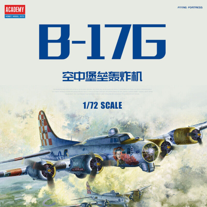 ACADEMY 1/72 B-17G FLYING FORTRESS (12414) "SPECIAL NOSE ART EDITION"