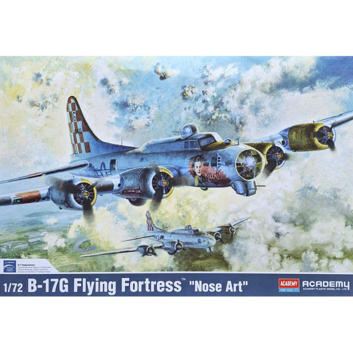 ACADEMY 1/72 B-17G FLYING FORTRESS (12414) "SPECIAL NOSE ART EDITION"