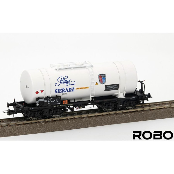 ROBO 102510 PKP 406Rb POLMOS SIERADZ cisternový vůz / sada 3 kusů