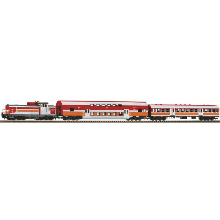 PIKO 57114 ZESTAW STARTOWY z lokomotywą  SM42 + wagony Polregio / ep.VI