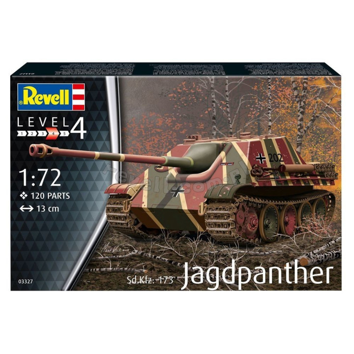REVELL 1/72 JAGDPANTHER SDKFZ 173 03327