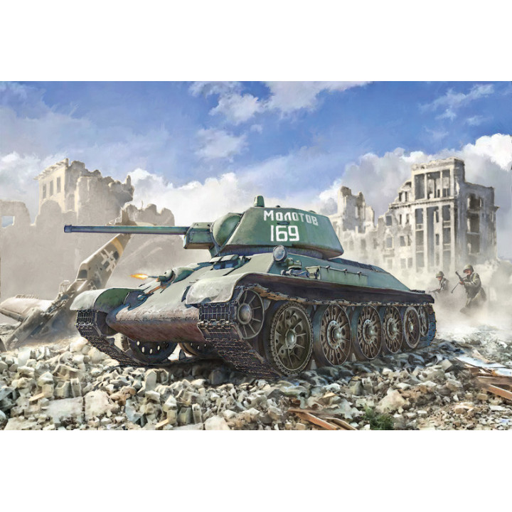 ITALERI 1/35 T-34/76 Model 1943 (6570)   Premium Edition