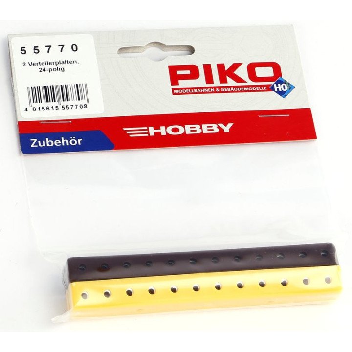 PIKO 55770 SPOJOVACÍ LÍSTEK 12 konektorů / 2 kusy