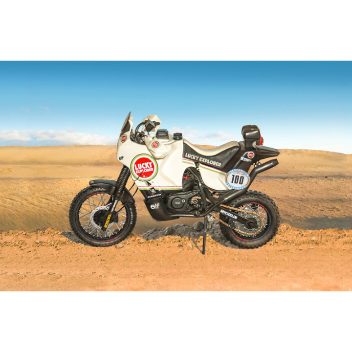 ITALERI 1/9 CAGIVA ELEFANT 850 PARIS     DAKAR 1987 (4643)