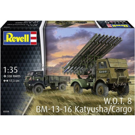 REVELL 1/35 W.O.T. 8 BM-13-16            KATYUSHA/CARGO (03338)