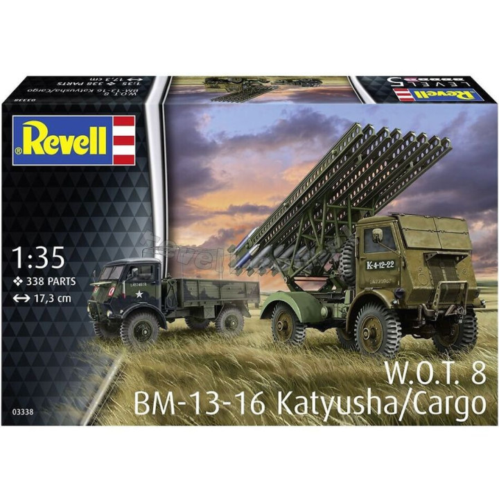 REVELL 1/35 W.O.T. 8 BM-13-16 KATYUSHA/CARGO (03338)