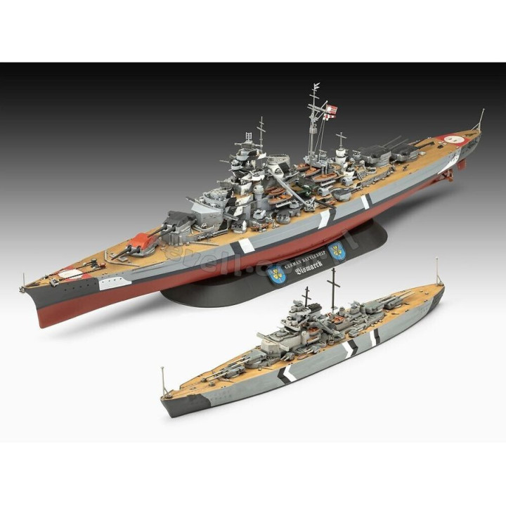 REVELL 1/700 THE LEGENDARY BISMARCK (05637)