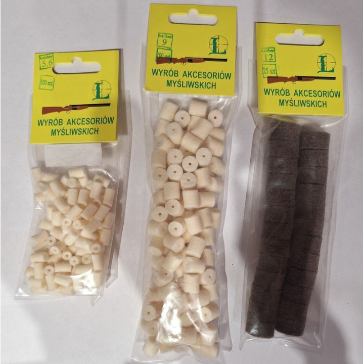 Felt scrapers - 16 gauge / 25 pieces