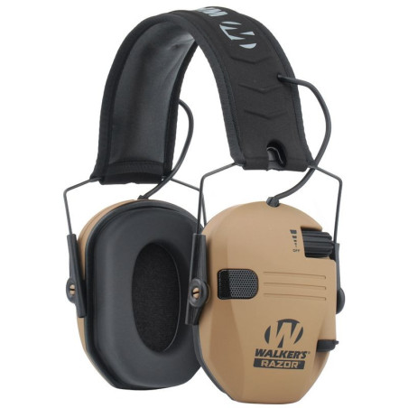 Sluchátka WALKERS ACTIVE Razor Slim GWP-RSEM-BB / hnědá