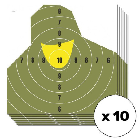 Shield NT 23P soldier bust 500x500 mm / 10 pieces (T07012)
