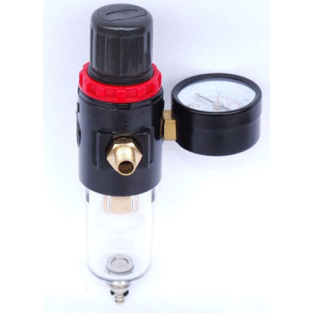 FINE-ART FILTR POWIETRZA + MANOMETR Z    REGULATOREM (FA-654)