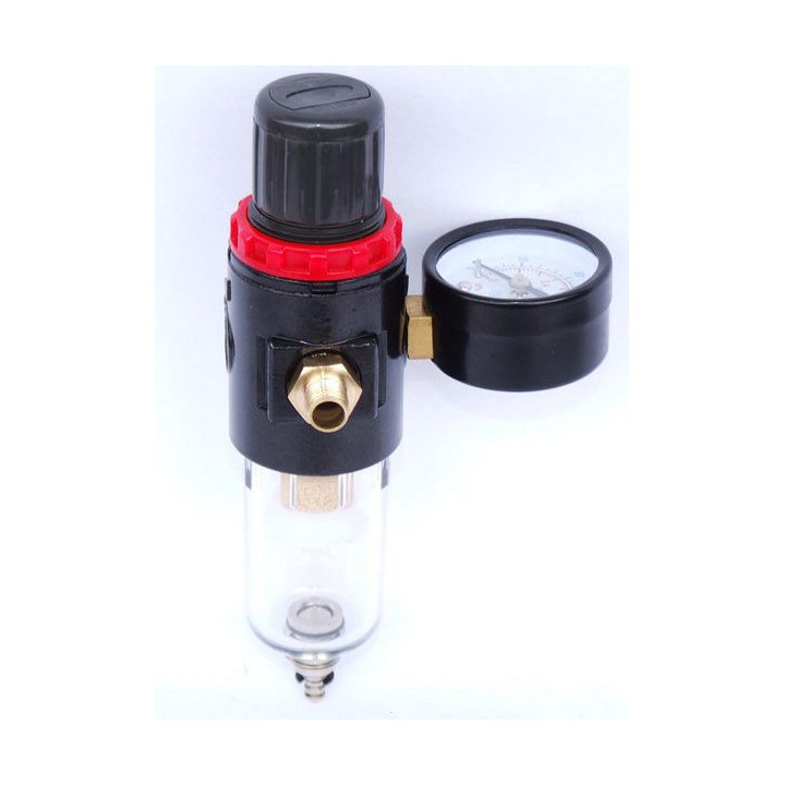 FINE-ART fILTR POWIETRZA + MANOMETR Z    REGULATOREM (FA-654)