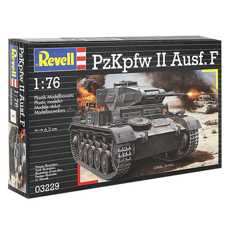 REVELL 1/76 PZKPFW II AUSF.F 03229