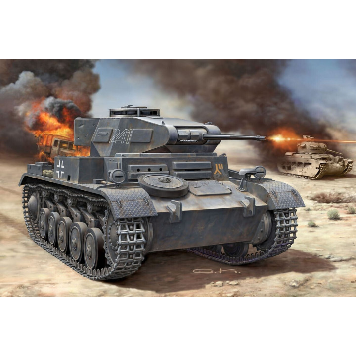 REVELL 1/76 PZKPFW II AUSF.F 03229