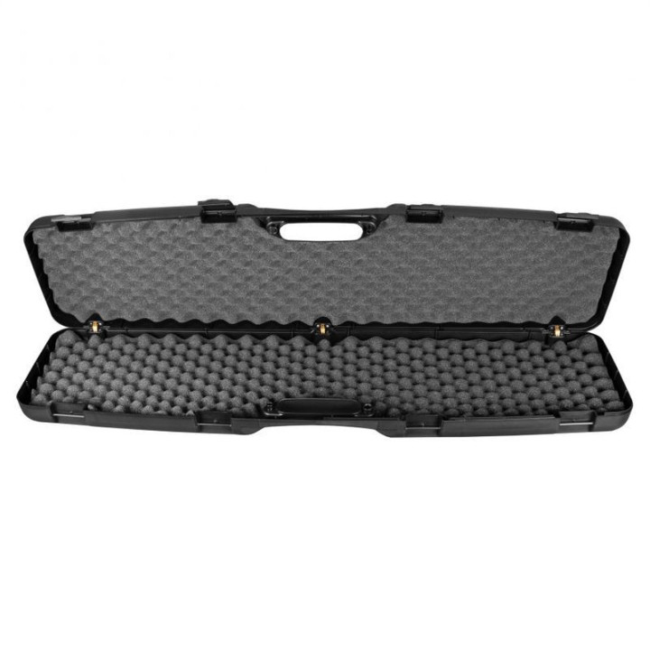 MEGALINE KUFER NA BROŃ 110x25x11 cm      (200/0008) czarny z klamrami