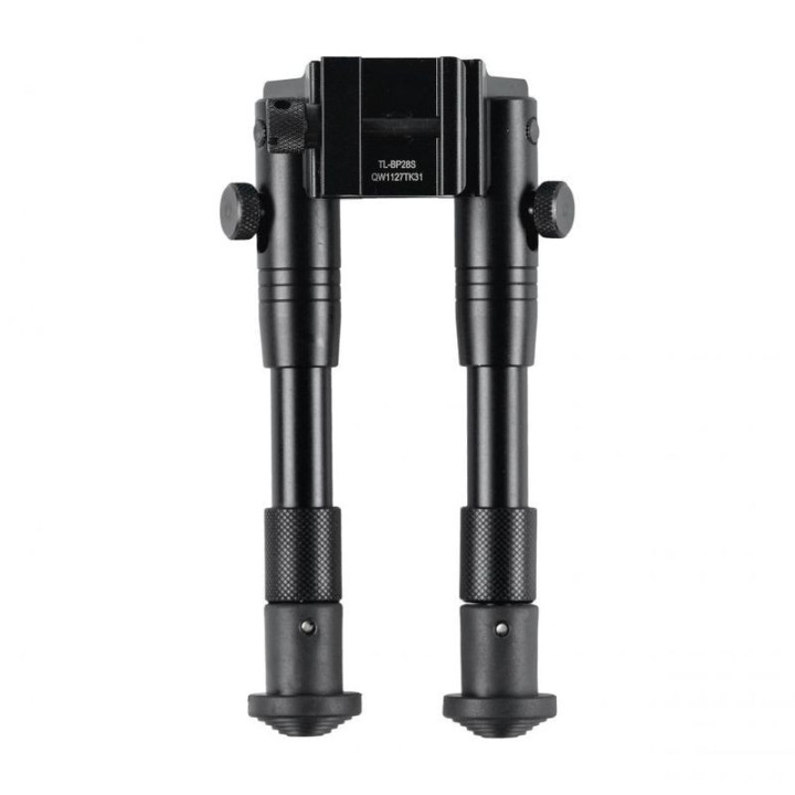 LEAPERS UTG Shooter's SWAT Bipod with Rubber Feet, 6.2" – 6.7", Picatinny (TL-BP28S)