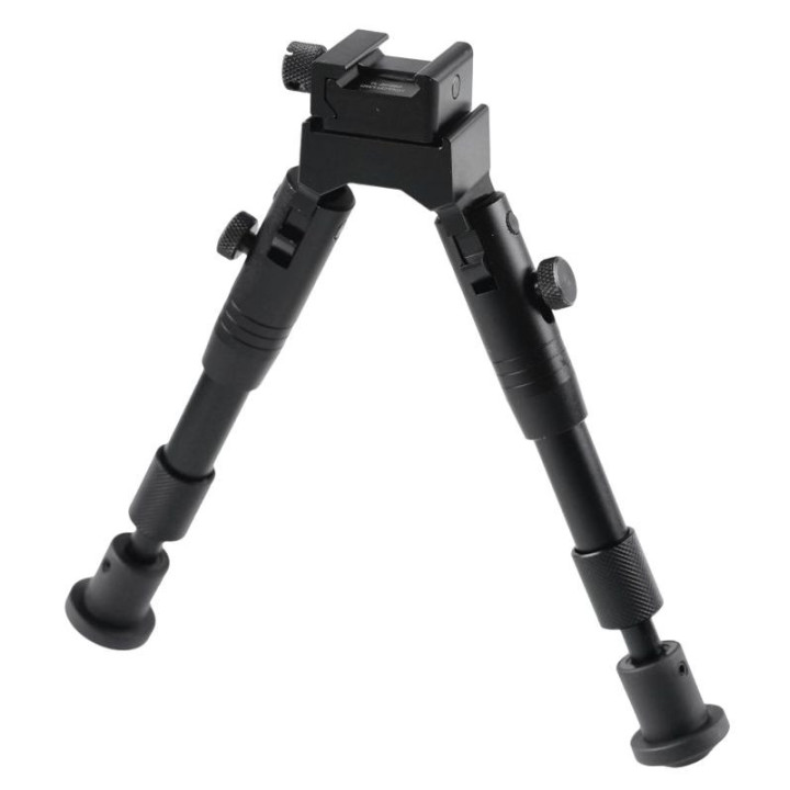 LEAPERS Dwójnóg UTG Shooter`s SWAT Bipod Rubber Feet 6,2" - 6,7" Picatinny (TL-BP28S)