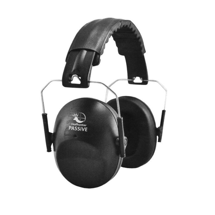 RealHunter PASSIVE HEADPHONES, black