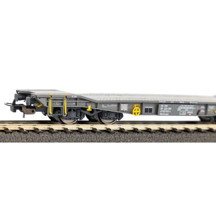 PIKO 96698 CH-LBA plošinový vůz ep.VI