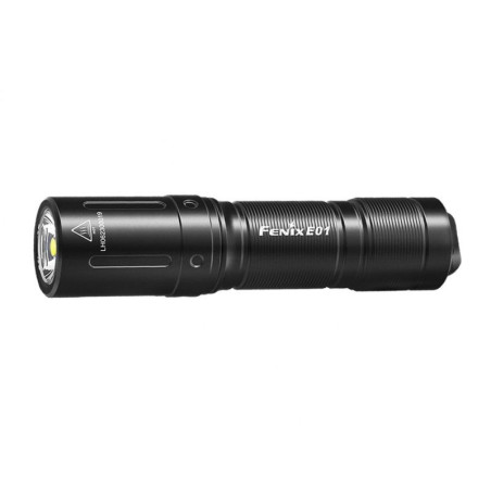 FENIX E01 V2.0 Flashlight, Black