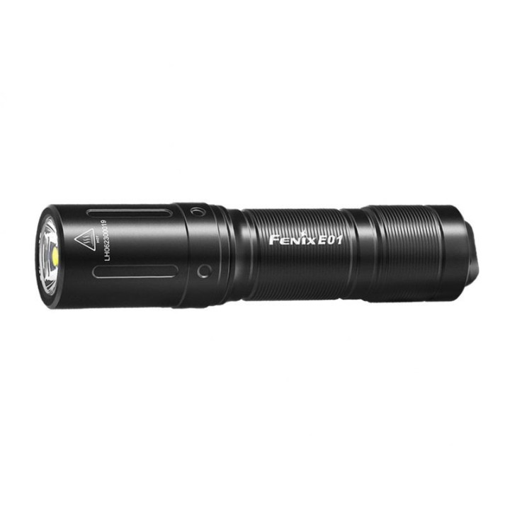 FENIX E01 V2.0 Flashlight, Black
