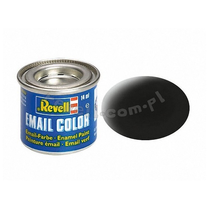 REVELL PAINT 32108 BLACK MATT RAL 9011