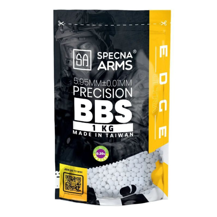 ASG 0.20g BBs Specna Arms EDGE ULTRA   BIO / 1 kg / aquamarine (039970)