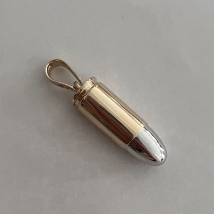 GOLD NOBODY 9 mm - přívěsek