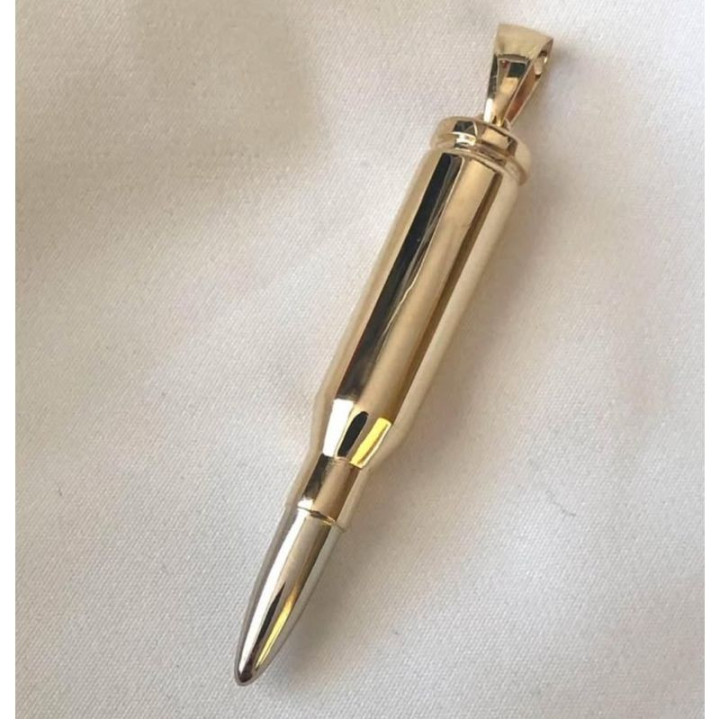 AK-47 GOLD NOBODY - pendant