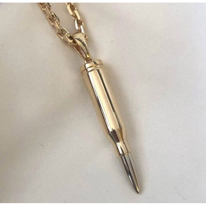 AK-47 GOLD NOBODY - pendant
