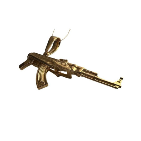 ZŁOTY KARABIN AK-47 - zawieszka