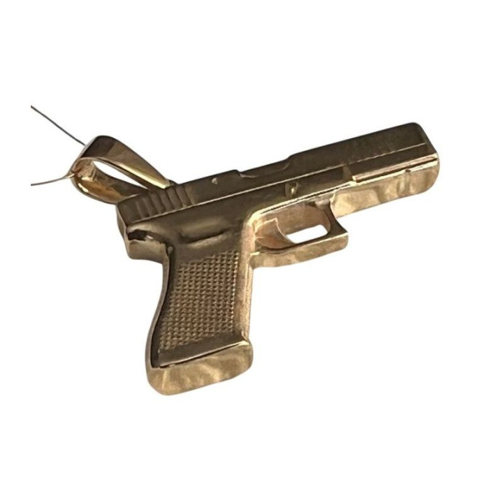 GOLD PISTOLET - pendant