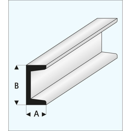 HM CEOWNIK PLASTIKOWY 2*350 mm (EVG262)  - 1 sztuka