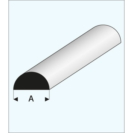 HM PLASTIC HALF-SHAFT 1*350 mm (EVG240) - 1 piece