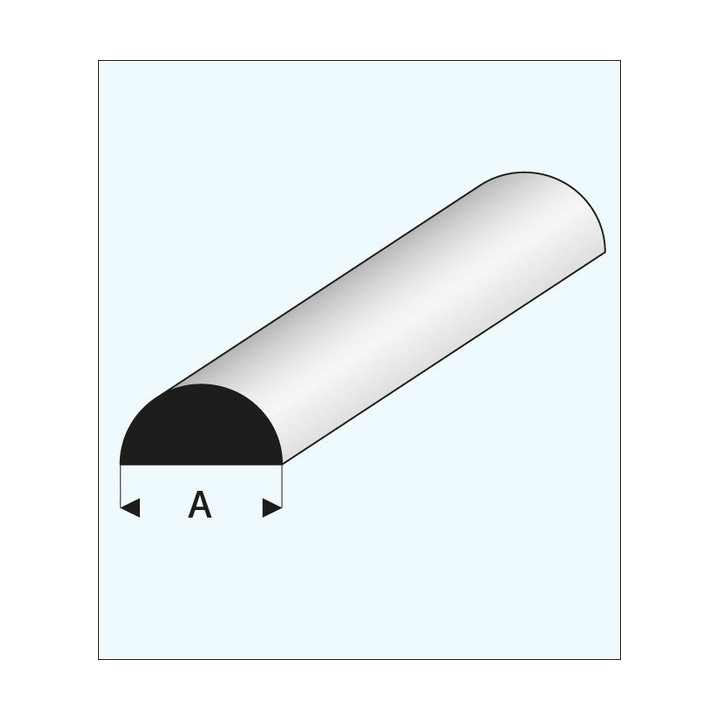 HM PLASTIC HALF-SHAFT 1.5*350 mm        (EVG241) - 1 piece