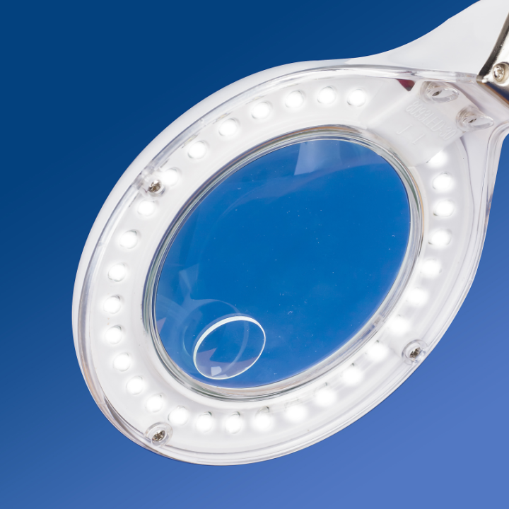 Stolní lampa LIGHTCRAFT s lupou (LC8093LED/EUK)