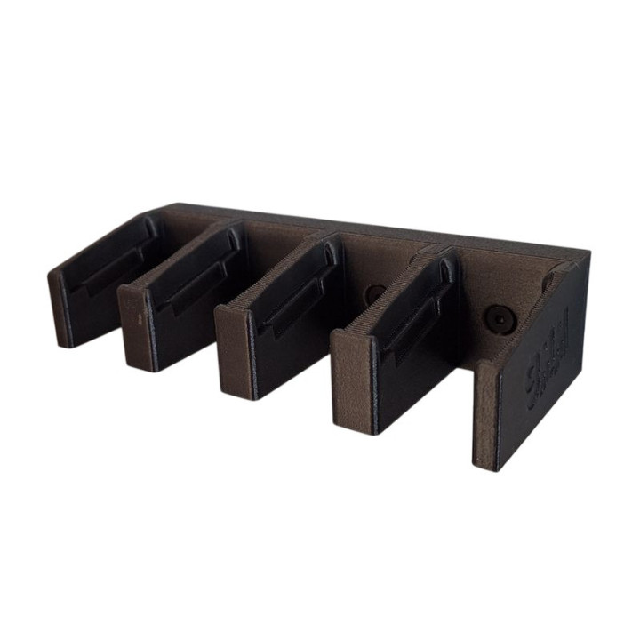 BULLETMAG UCHWYT NA MAGAZYNKI 9 mm / x4  / czarny / na magnes / wsuwane od przodu