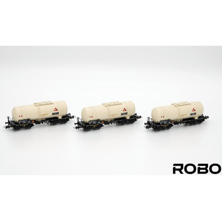 ROBO 107510 WAGON CYSTERNA 406Rb PKP "ALCOPERGO" ep.Va / set of 3 pieces