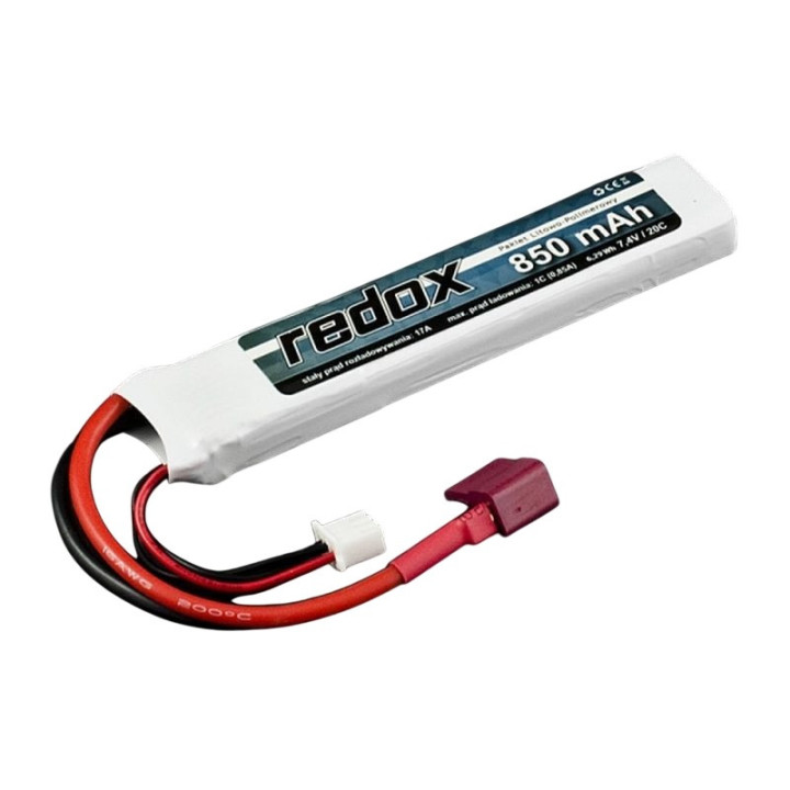 ASG LiPo  7,4V/ 850 mAh 20C DEAN-T /     REDOX