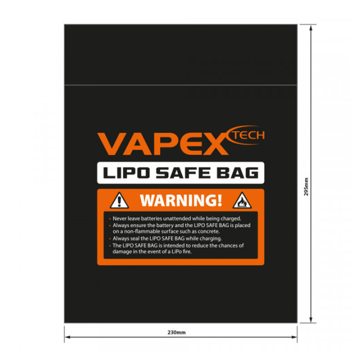 LI-PO CHARGING BAG - B 230*295 mm  VAPEX (BAG-B)