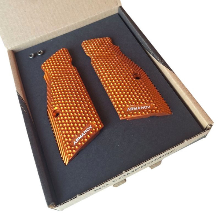 ARMANOV SpidErgo Gen2 pro CZ Shadow 2 / SP01 / TS a řadu 75 - krátký / střední / oranžový (PGCZG2SM-OR)