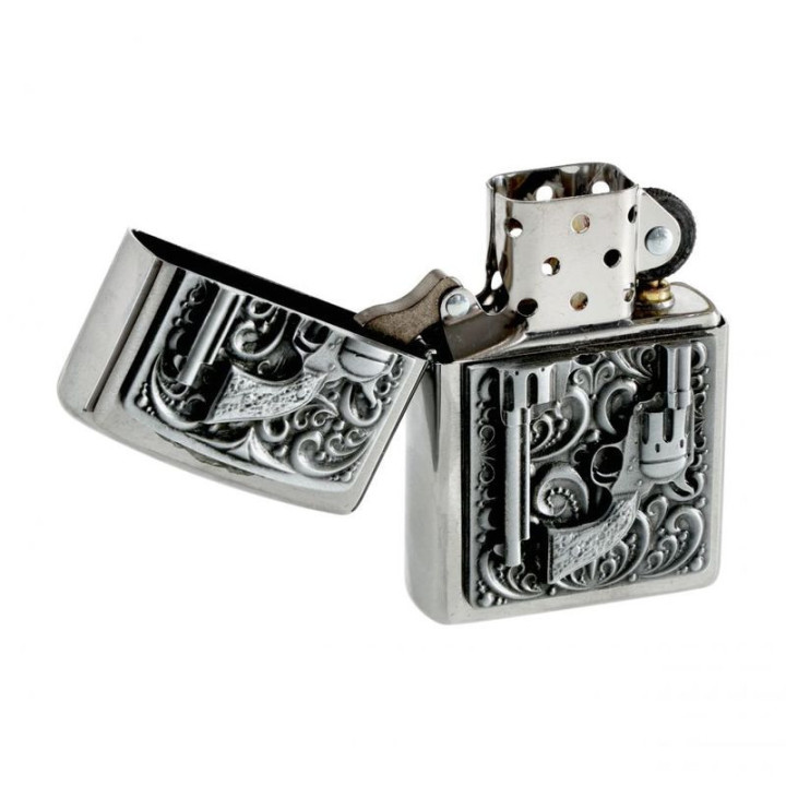 ZIPPO "REVOLVERS" Gas Lighter