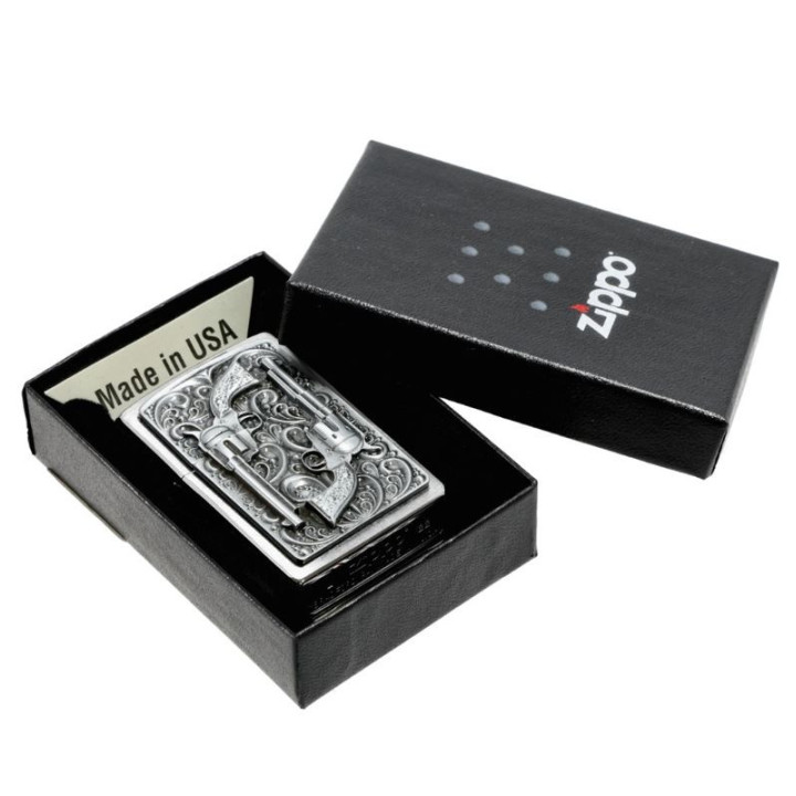 ZIPPO Benzínový zapalovač „REVOLVERY“