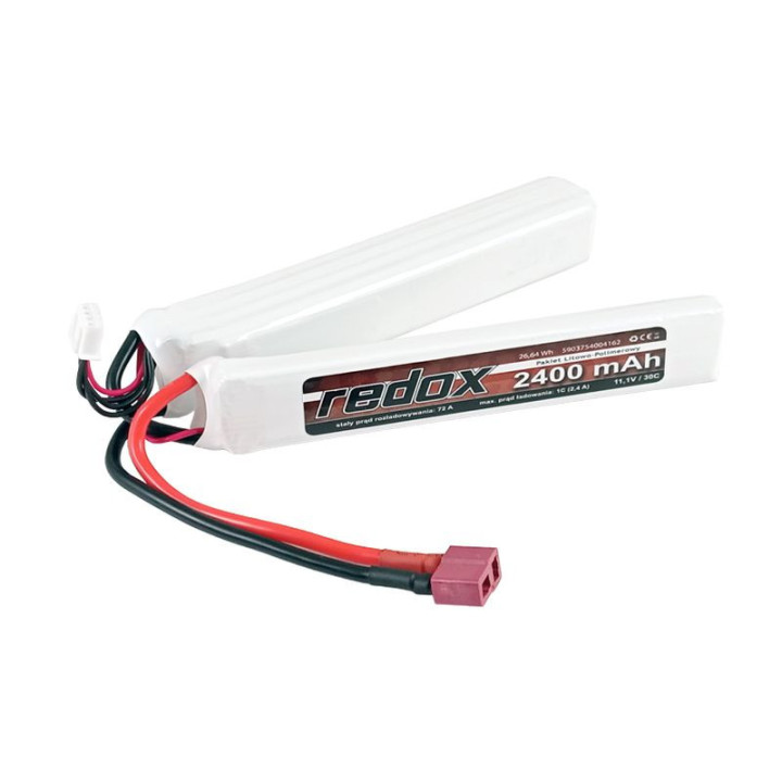 ASG LiPo 11,1V/2400 mAh 30C (2+1) DEAN-T / REDOX
